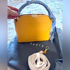 Pedro mini yellow handbag
